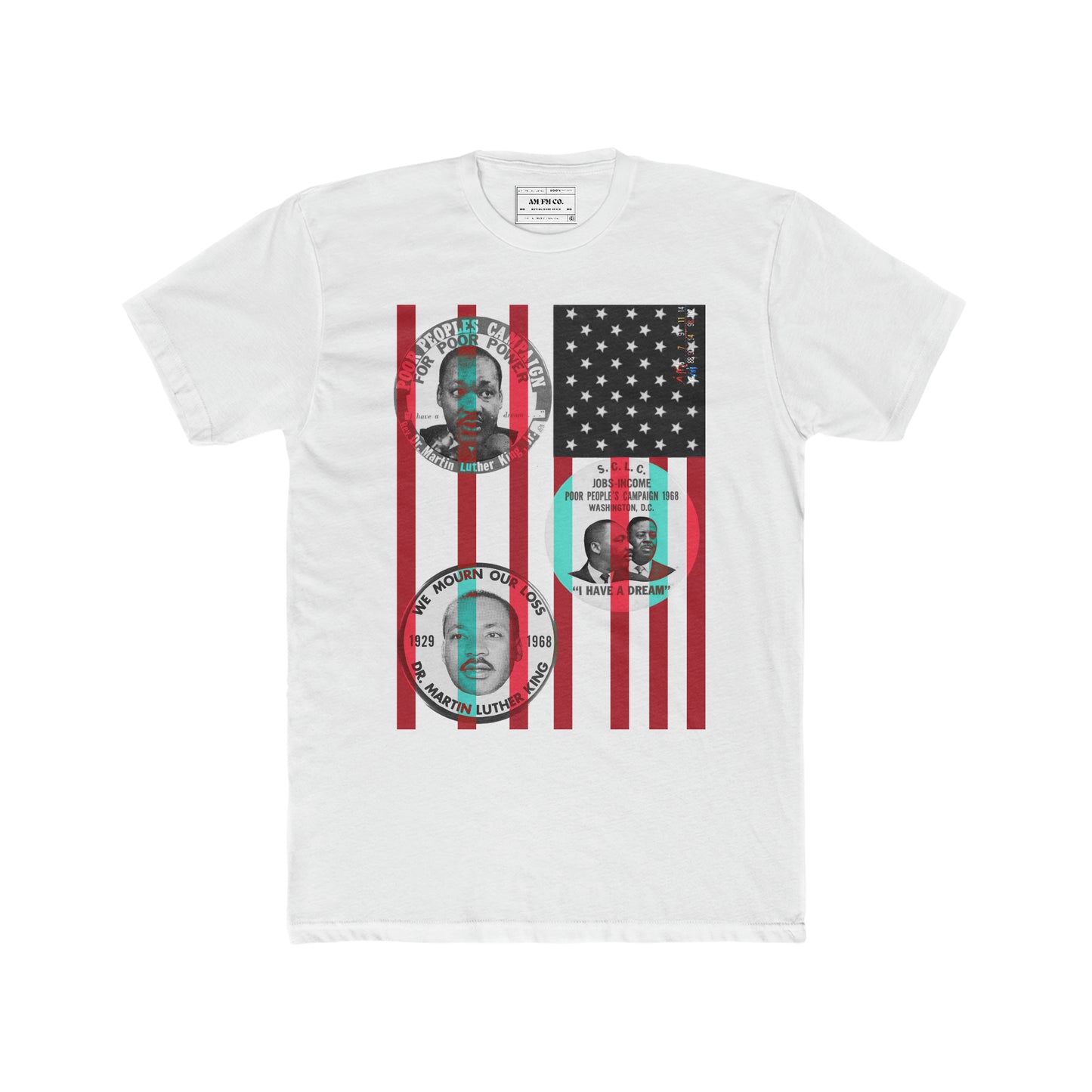 MLK Cotton Crew Tee