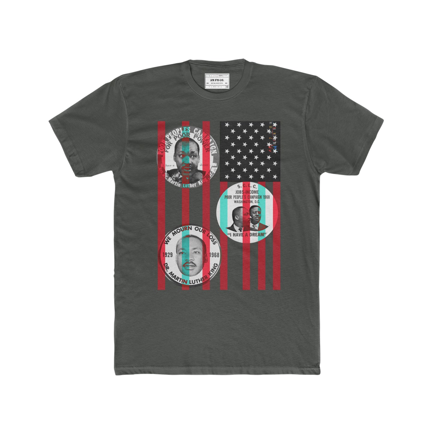 MLK Cotton Crew Tee