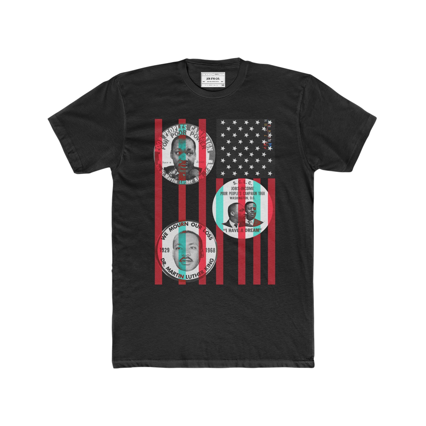 MLK Cotton Crew Tee