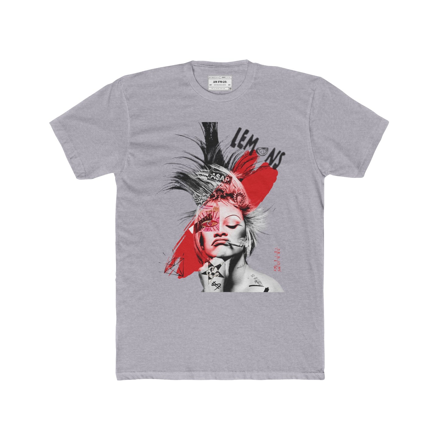 RIh Lemon Cotton Crew Tee