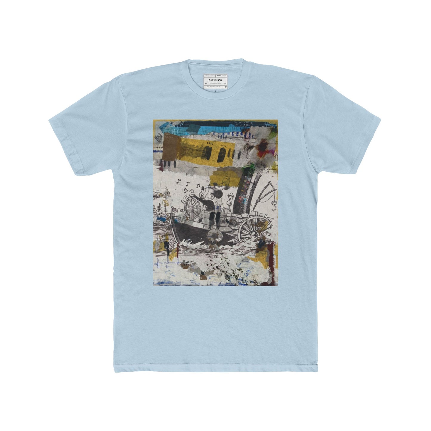 Tugboat Mick Cotton Crew Tee.