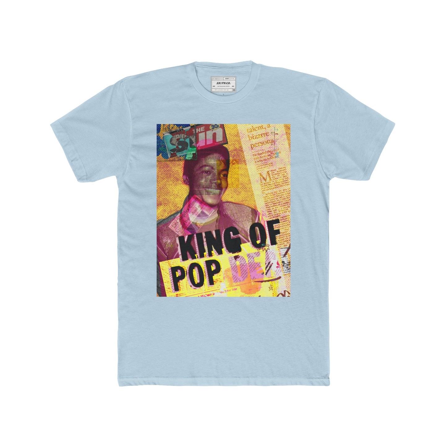 King Of Pop Cotton Crew Tee