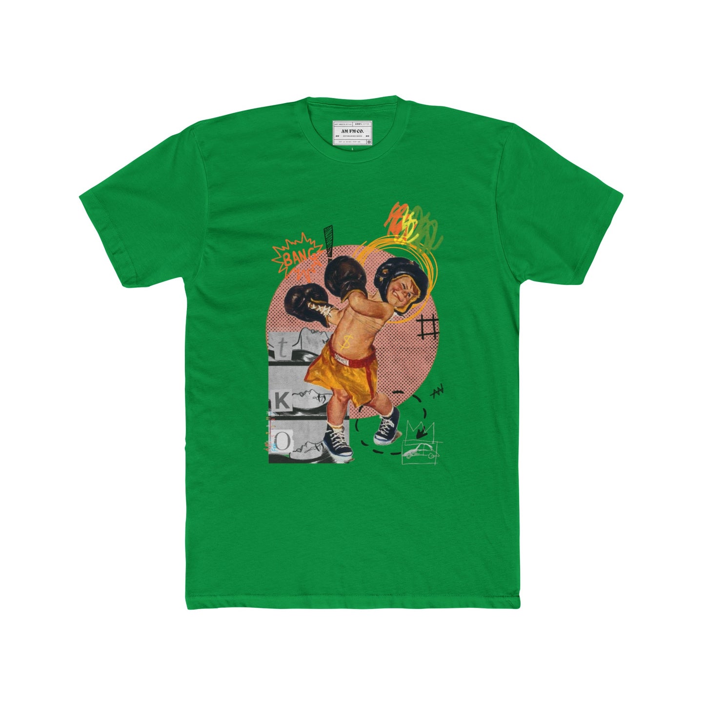 Boxing Cotton Crew Tee
