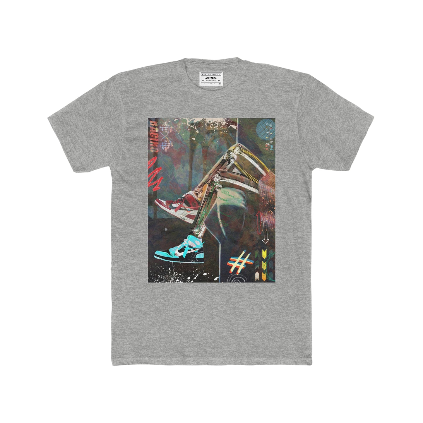 Sneaks & Bones Cotton Crew Tee