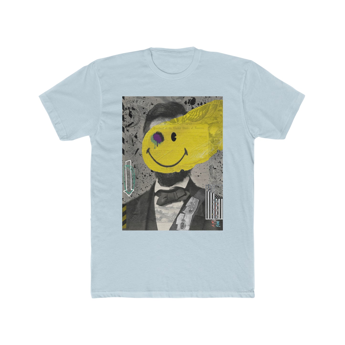 Lincoln Smiles Cotton Crew Tee