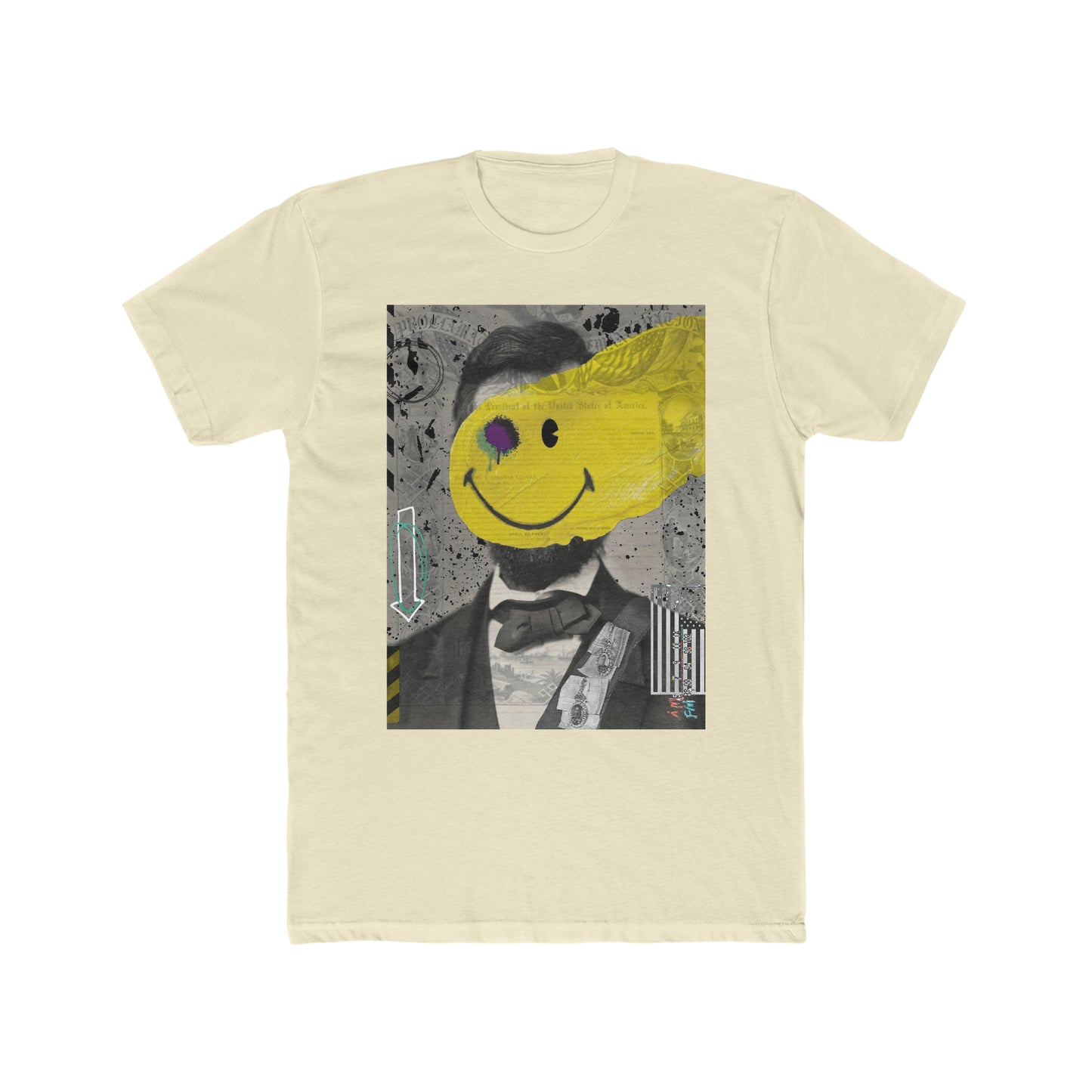 Lincoln Smiles Cotton Crew Tee