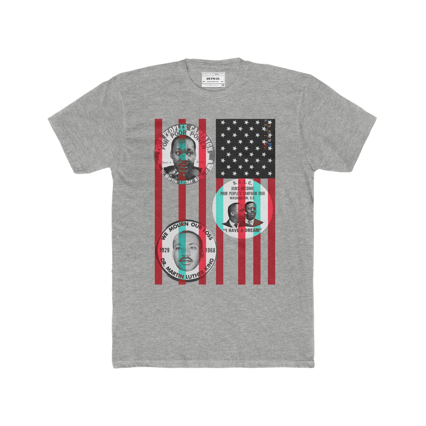 MLK Cotton Crew Tee