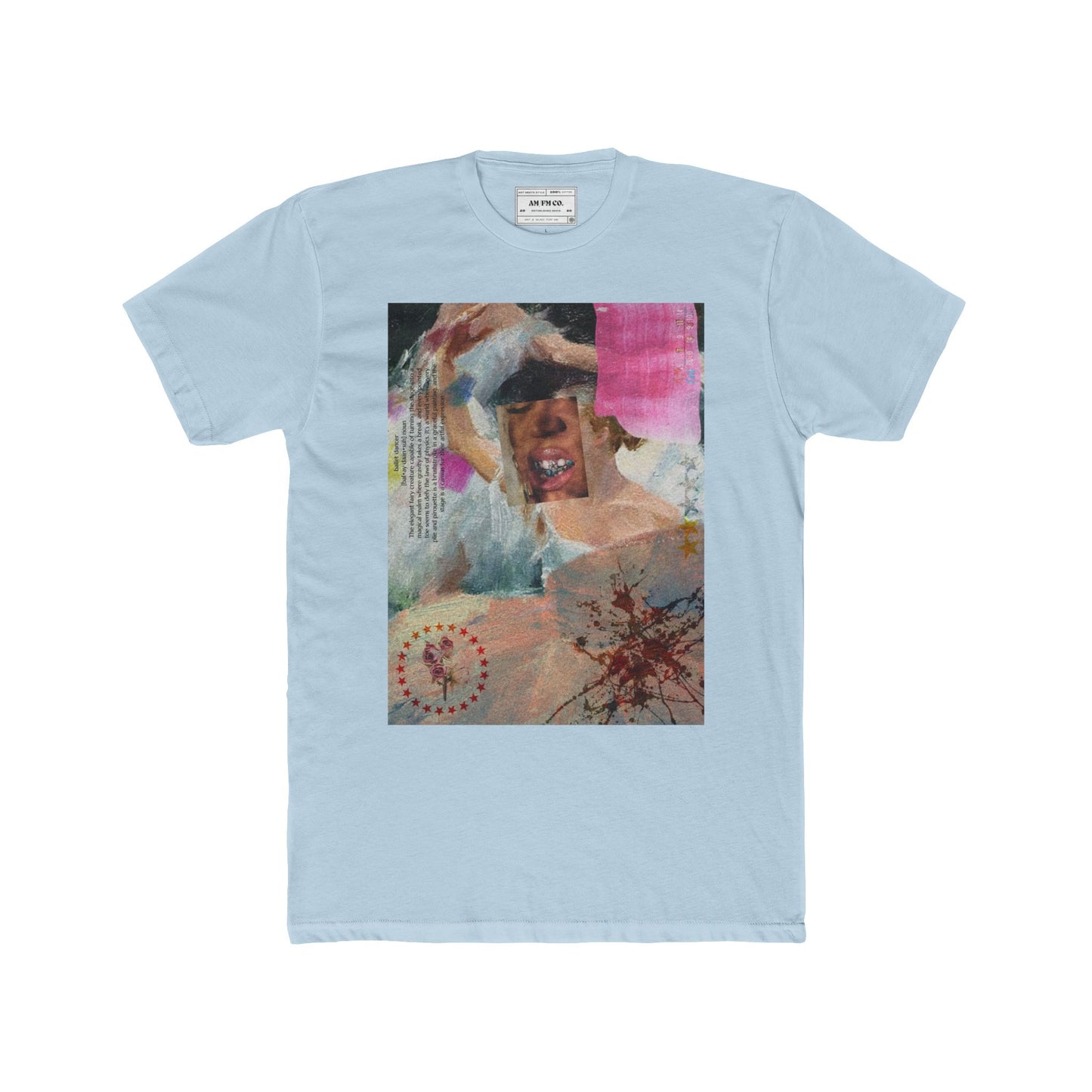 Ballet Paint Cotton Crew Tee.