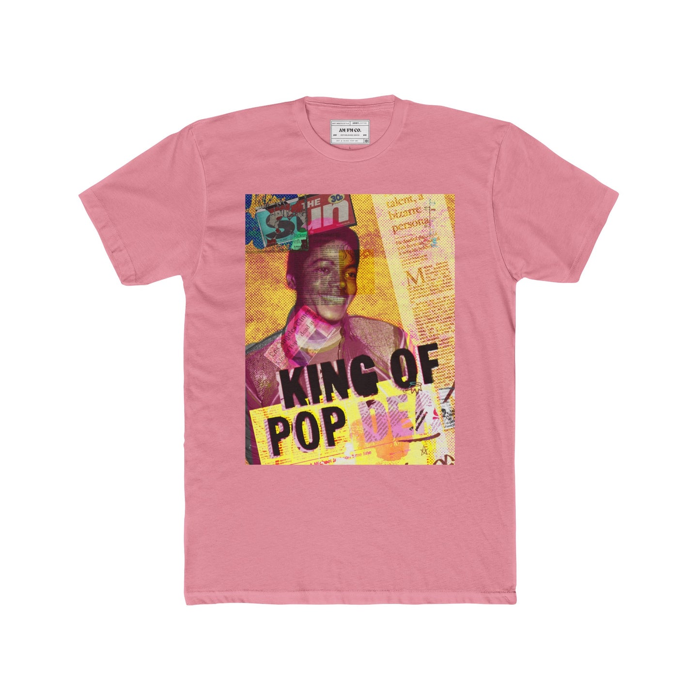 King Of Pop Cotton Crew Tee