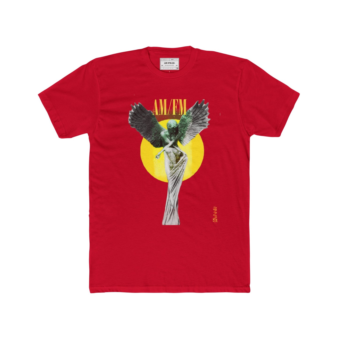 Angel Wings Cotton Crew Tee