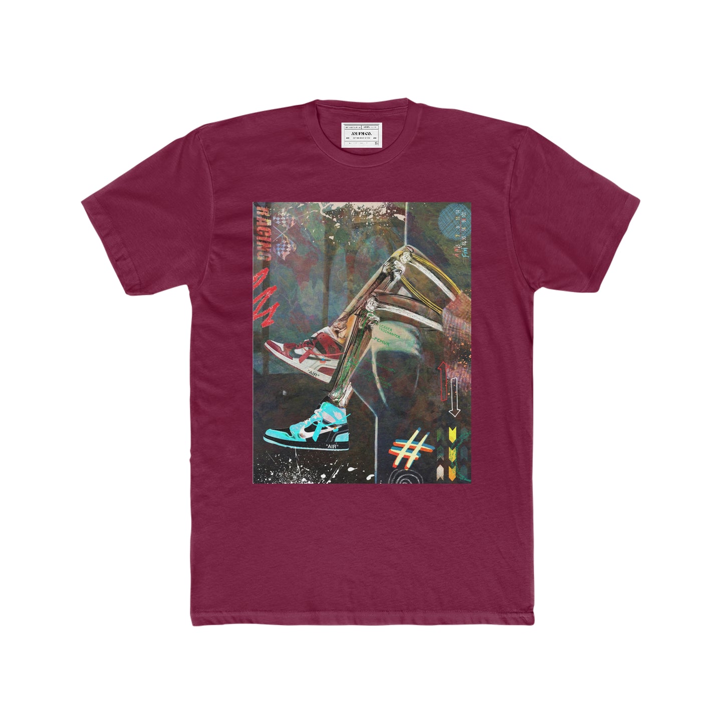 Sneaks & Bones Cotton Crew Tee