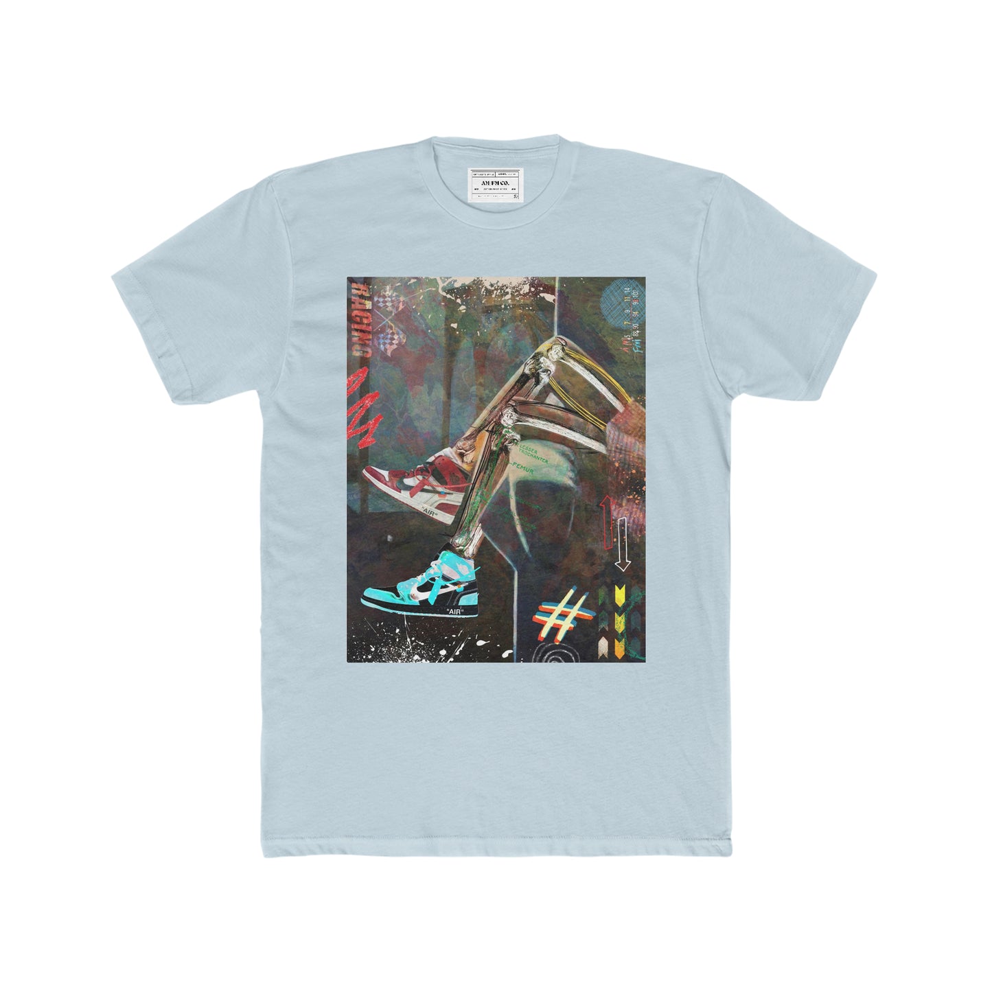 Sneaks & Bones Cotton Crew Tee