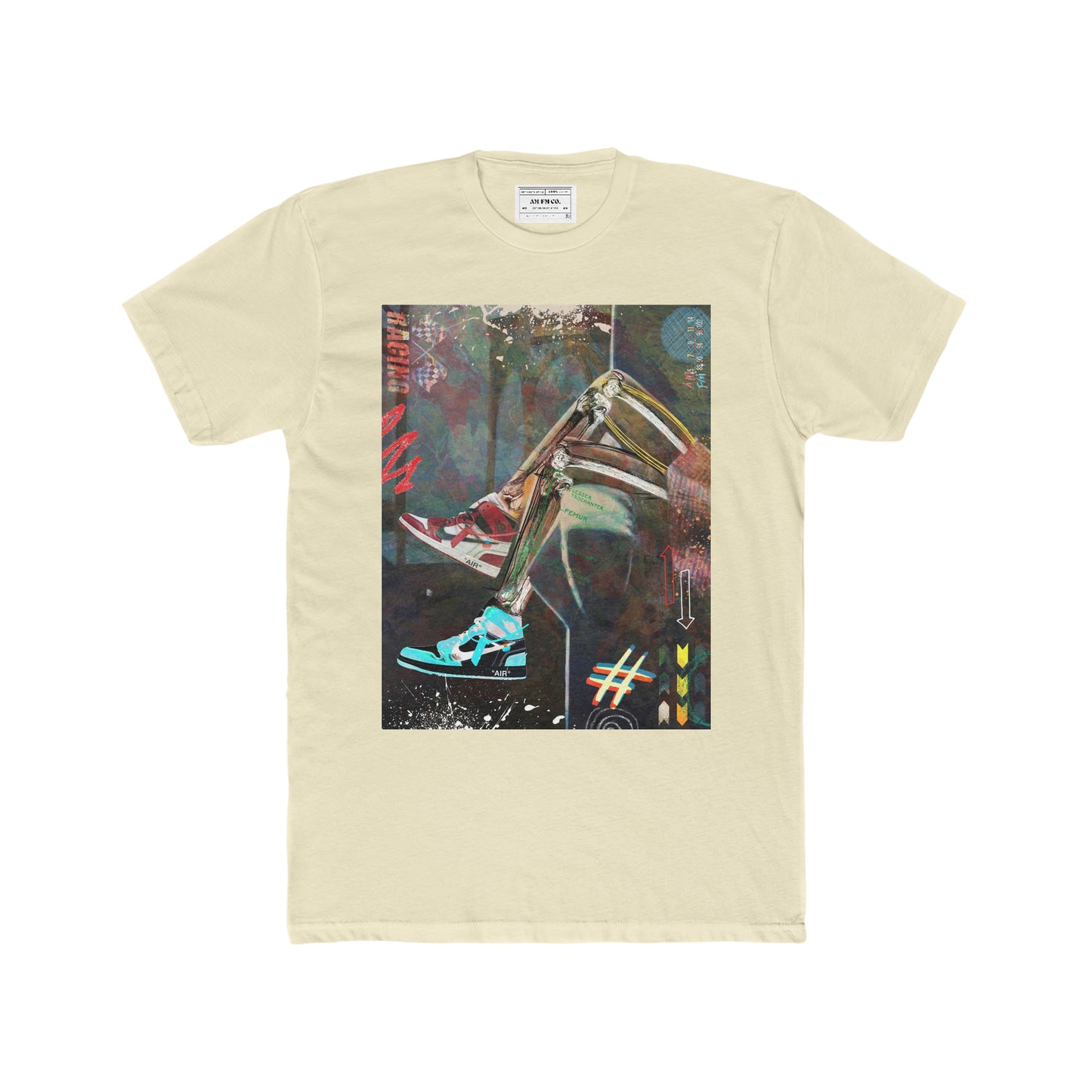 Sneaks & Bones Cotton Crew Tee