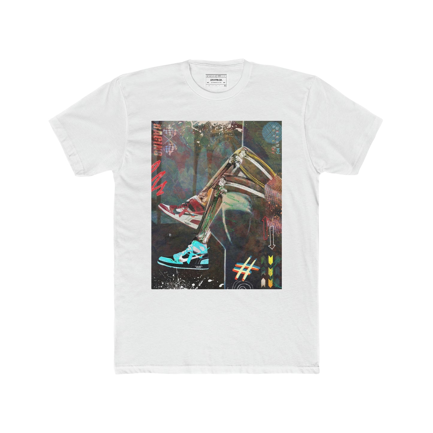 Sneaks & Bones Cotton Crew Tee