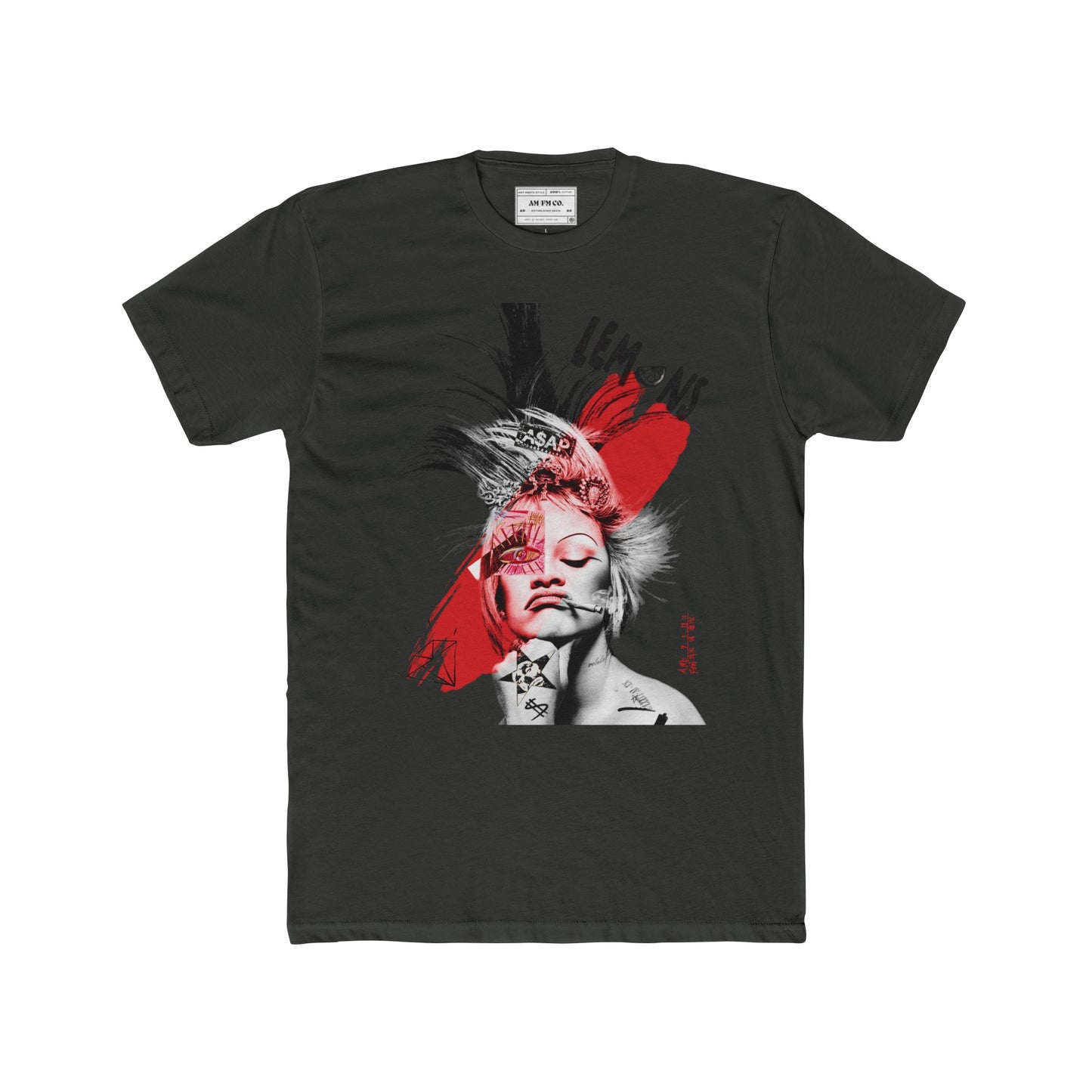 RIh Lemon Cotton Crew Tee