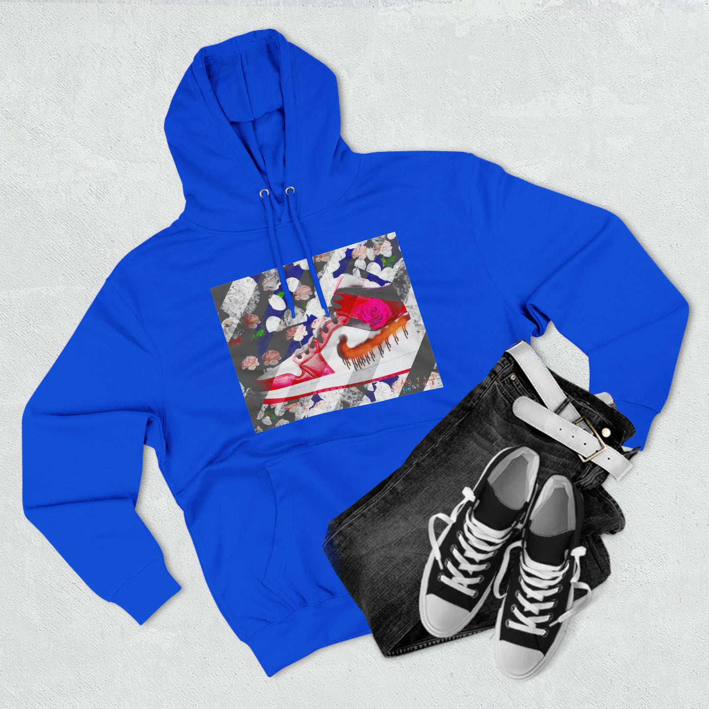 J #1's Premium Pullover Hoodie