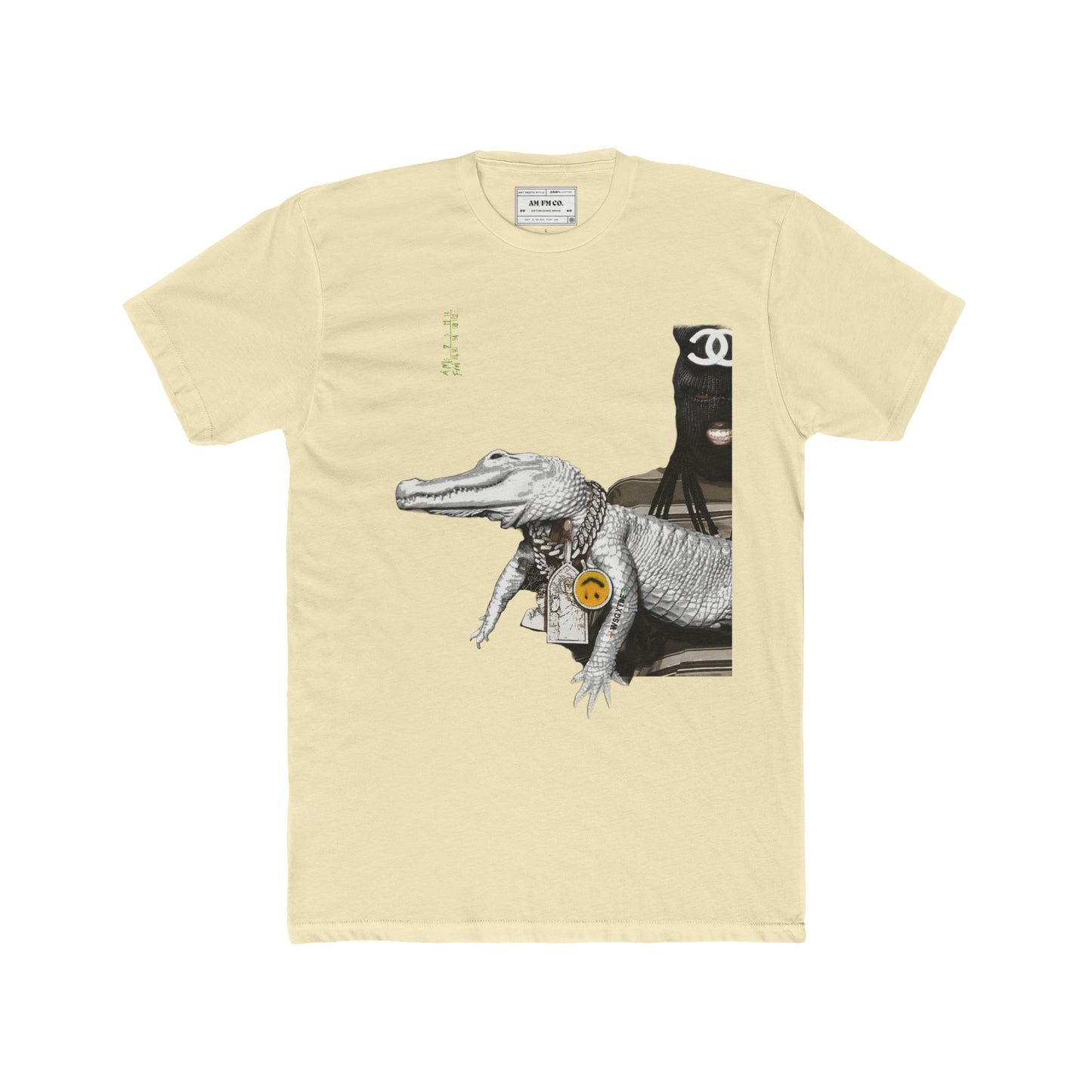 Swamp/WSG Cotton Crew Tee