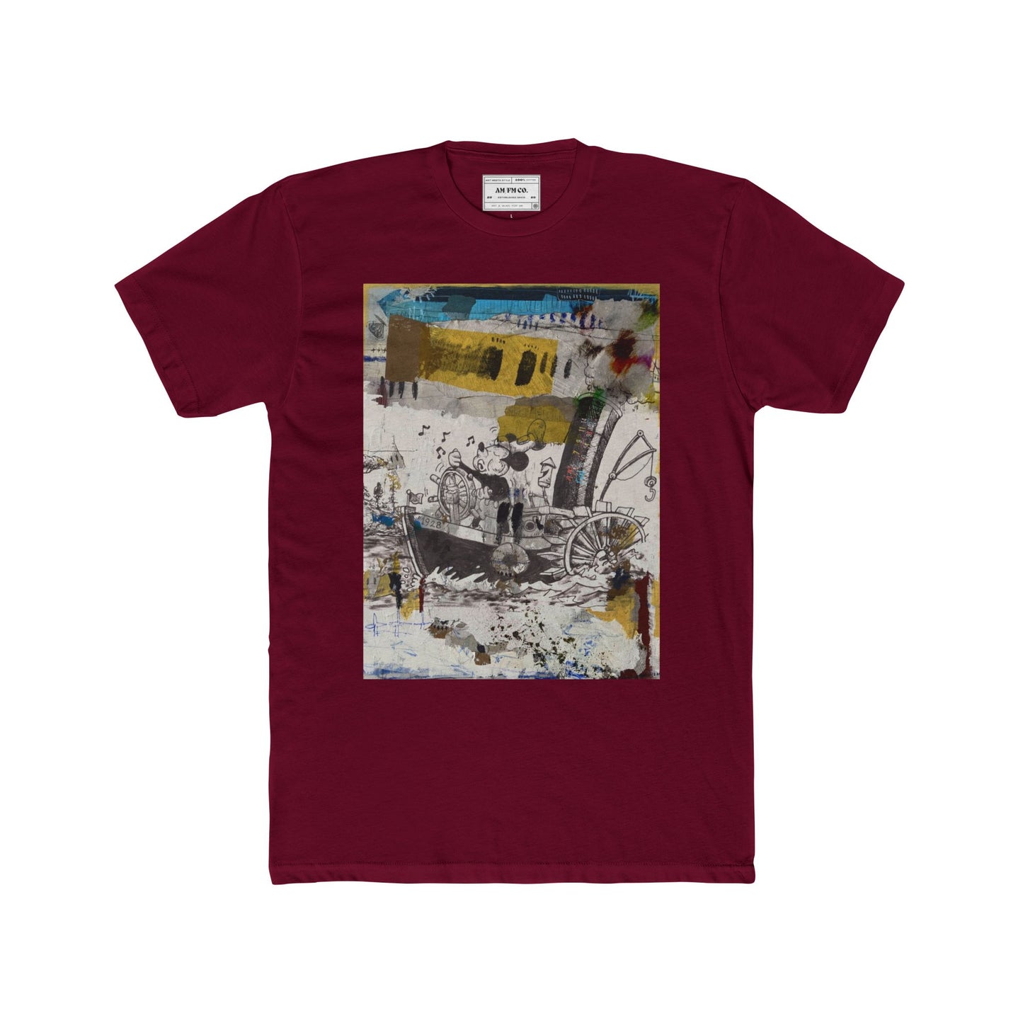 Tugboat Mick Cotton Crew Tee.