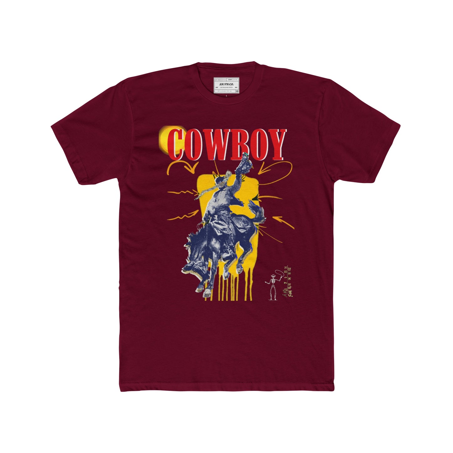 Cowboy Cotton Crew Tee