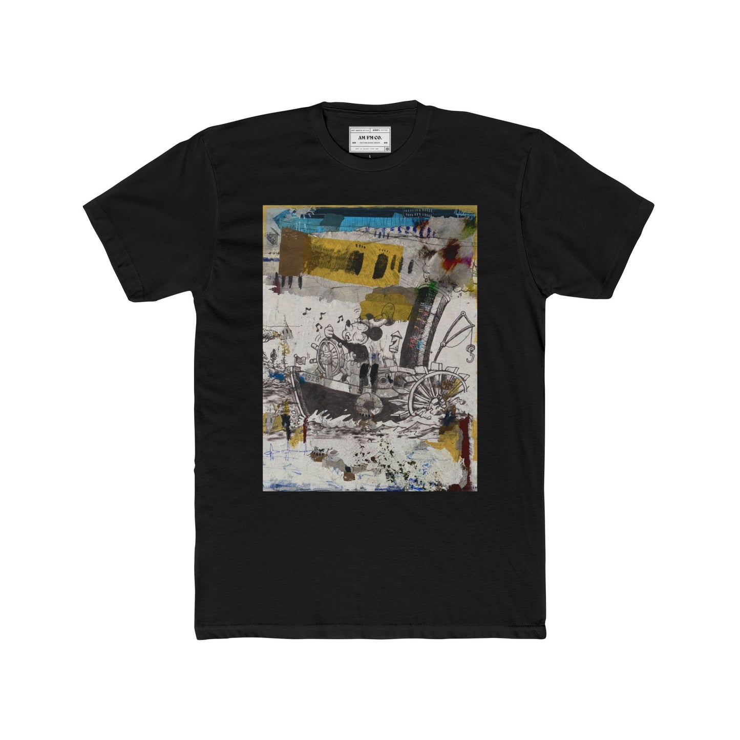 Tugboat Mick Cotton Crew Tee.