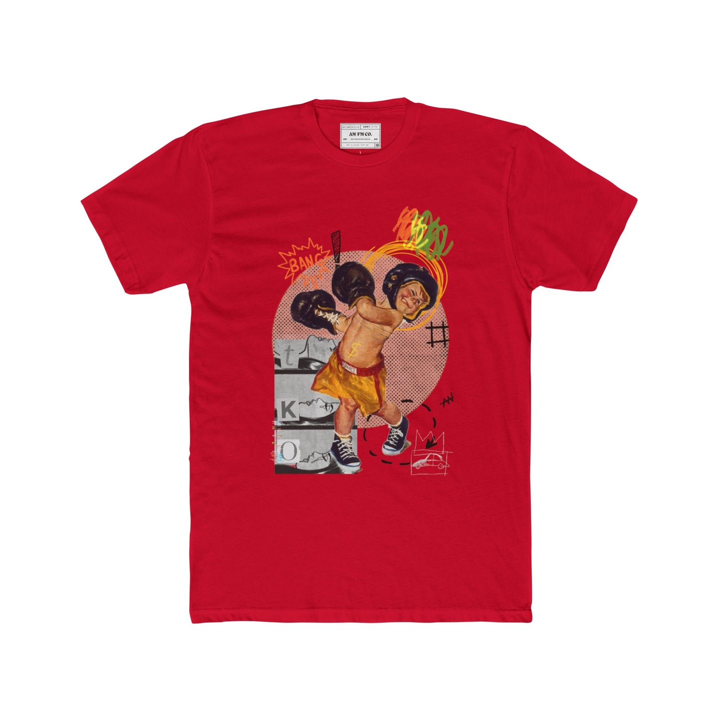 Boxing Cotton Crew Tee