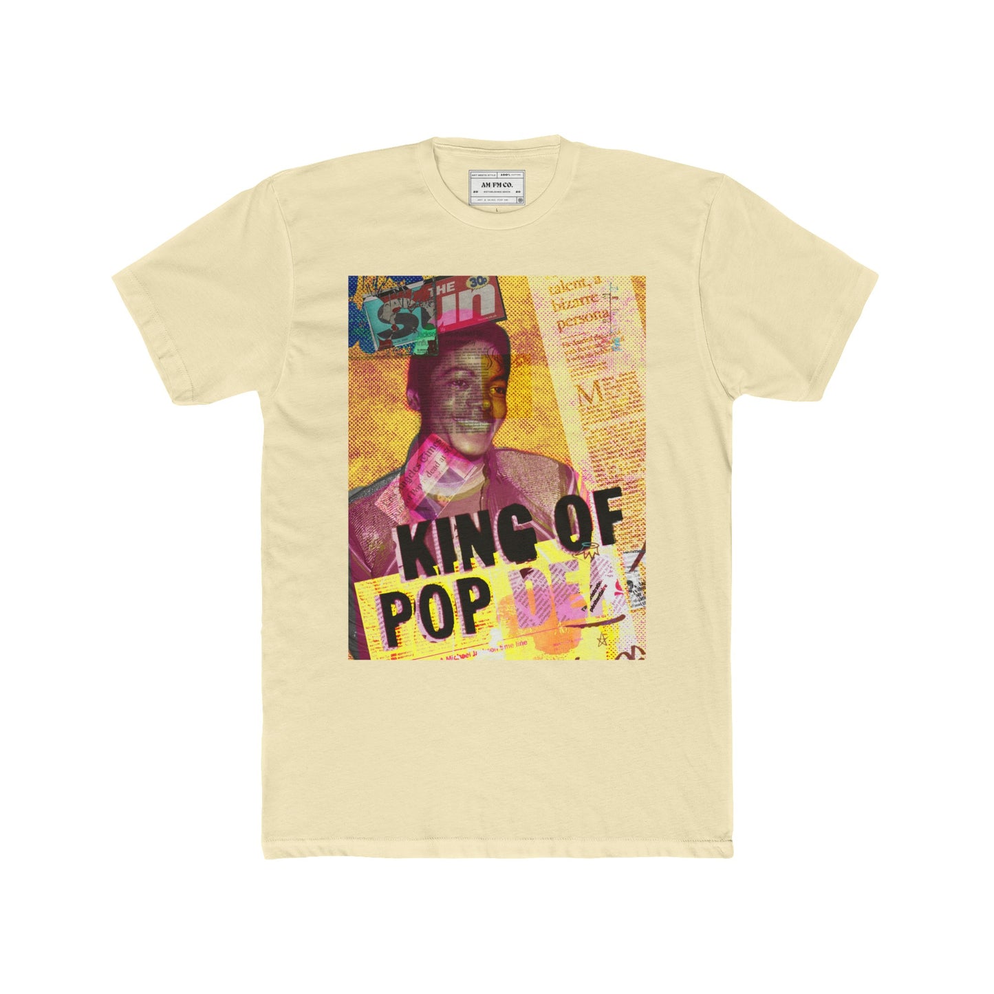 King Of Pop Cotton Crew Tee