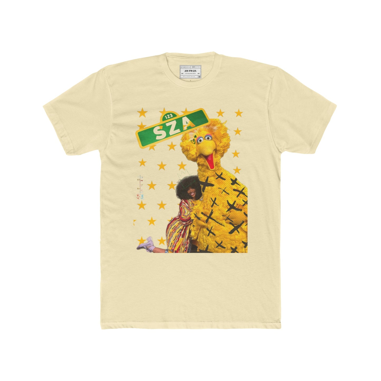 SZA STREET Cotton Crew Tee