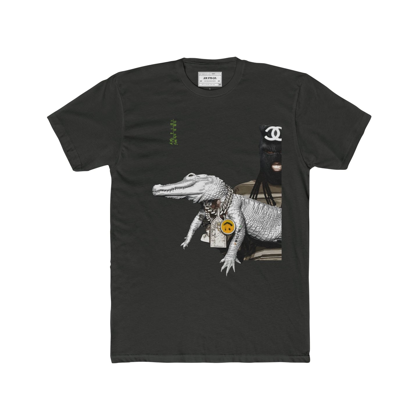 Swamp/WSG Cotton Crew Tee