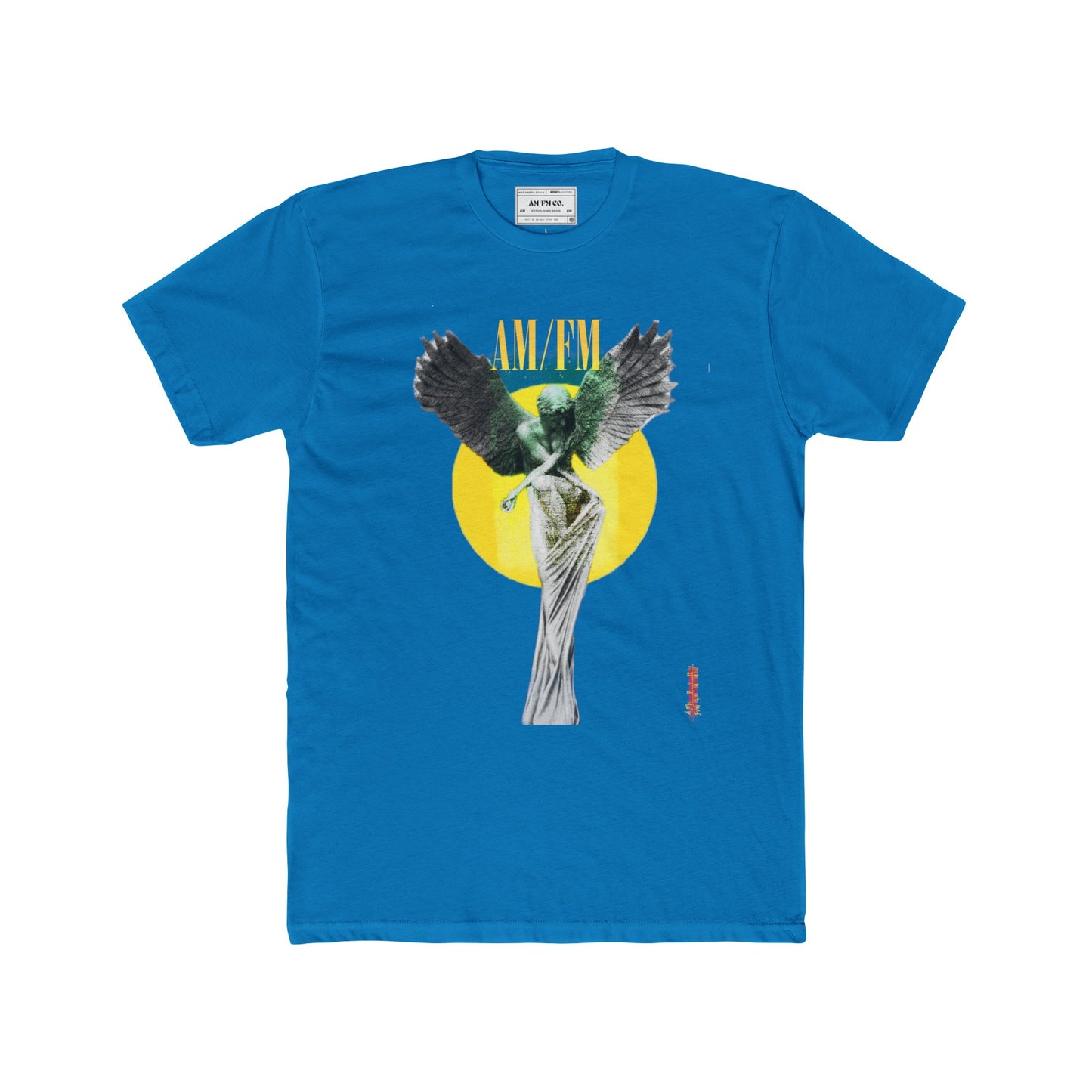 Angel Wings Cotton Crew Tee
