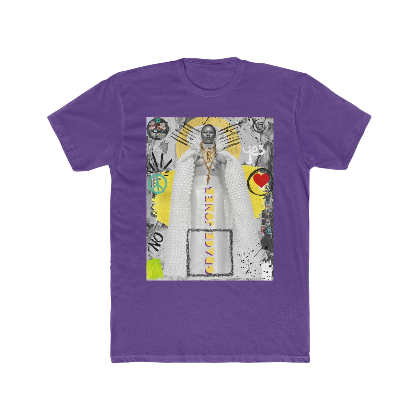 Grace Jones Cotton Crew Tee