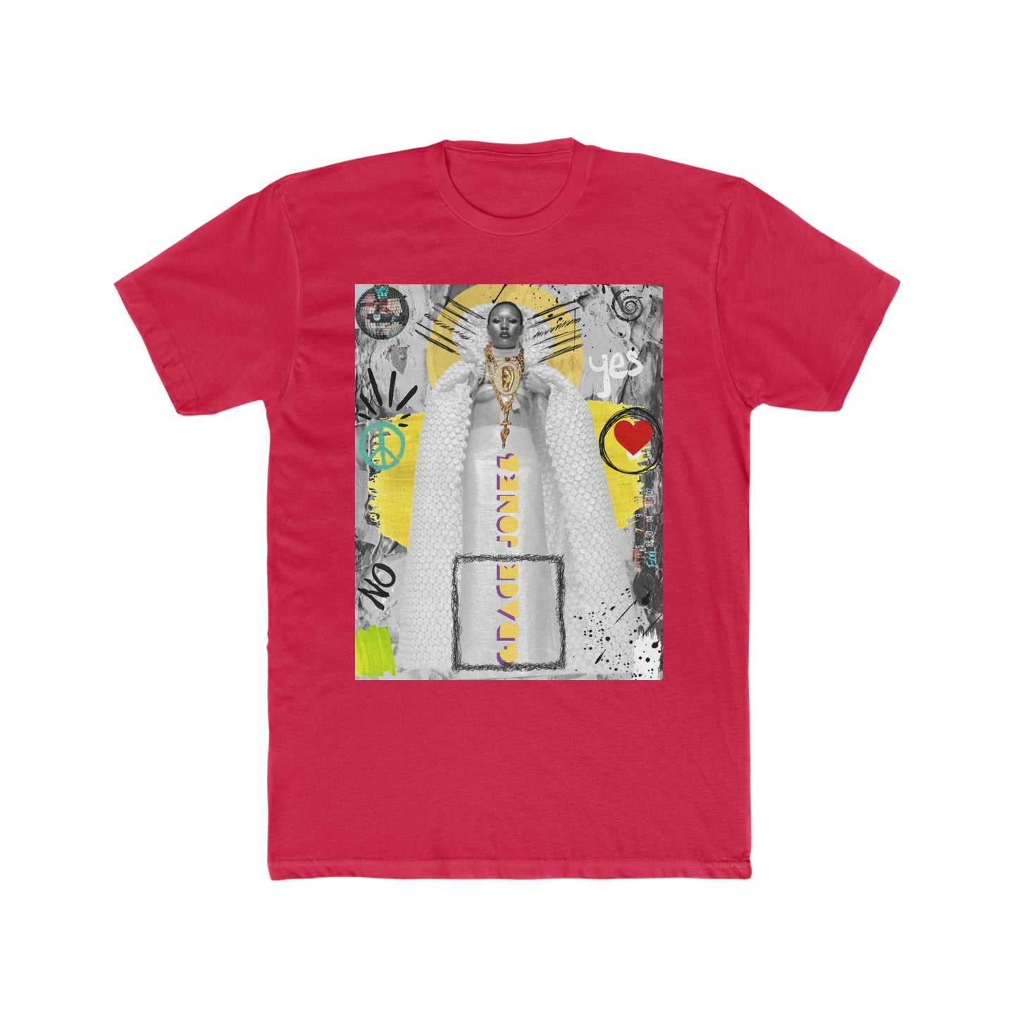 Grace Jones Cotton Crew Tee
