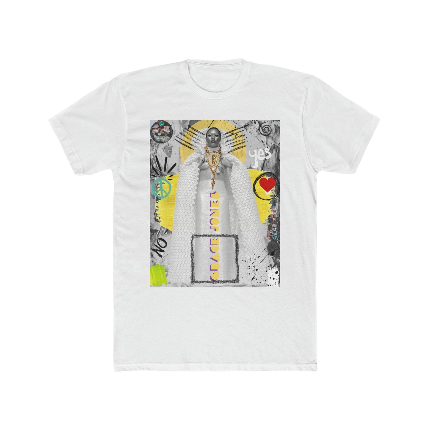 Grace Jones Cotton Crew Tee