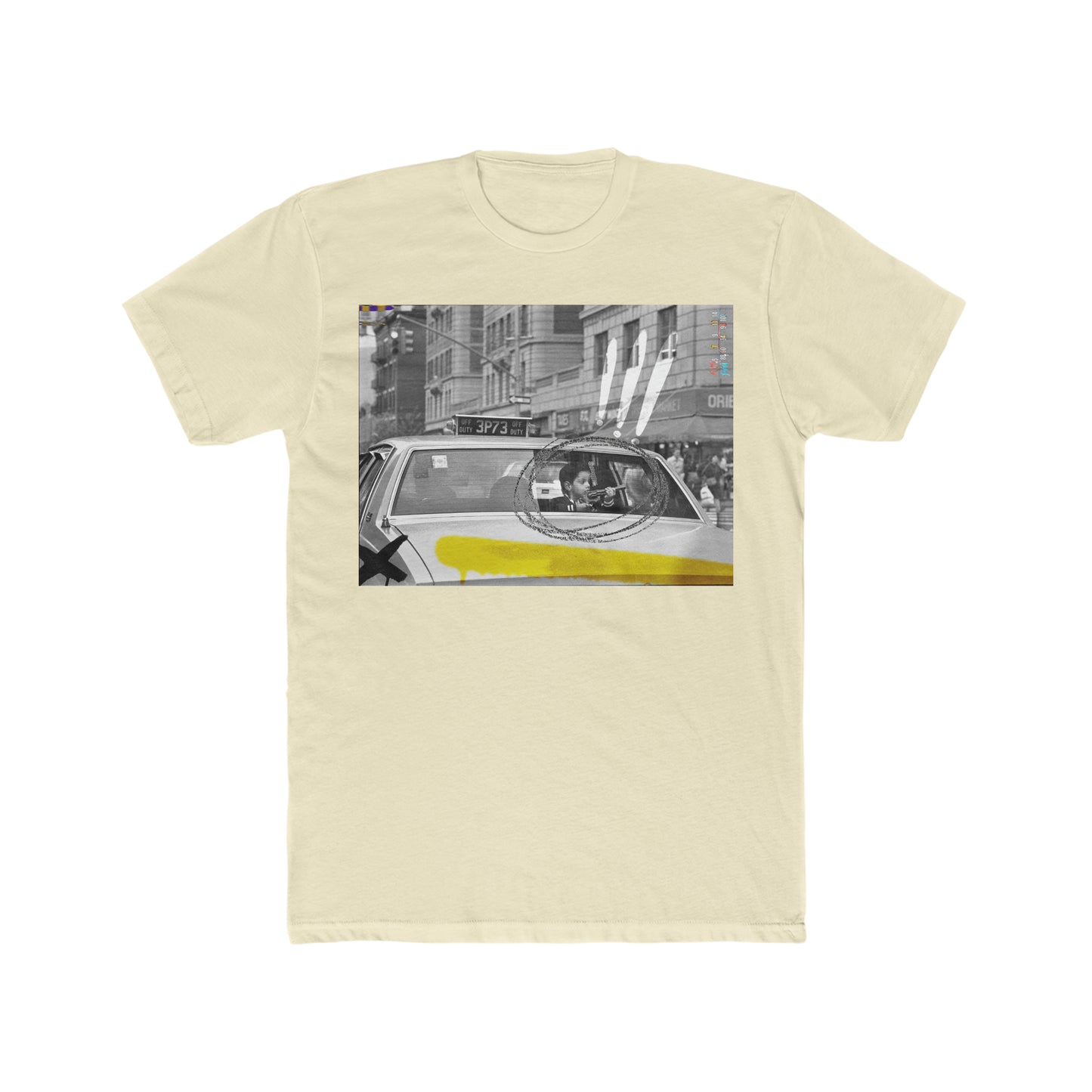 Cab Ride Cotton Crew Tee
