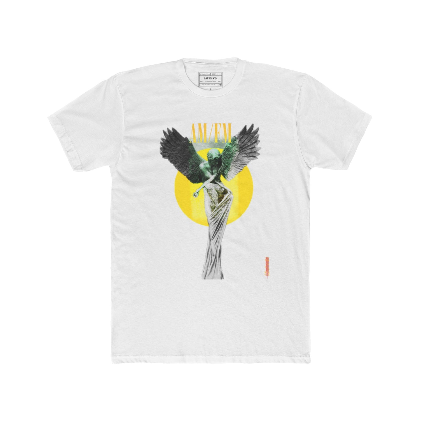 Angel Wings Cotton Crew Tee