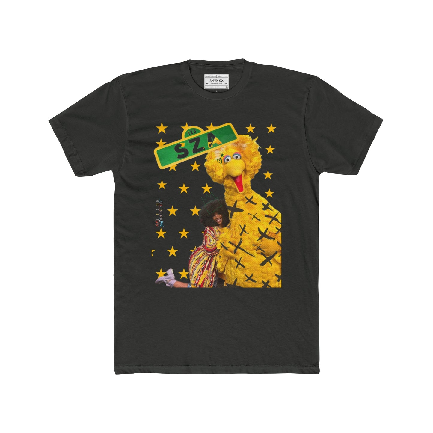 SZA STREET Cotton Crew Tee