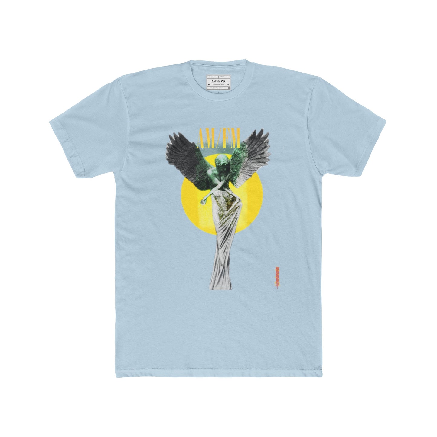 Angel Wings Cotton Crew Tee