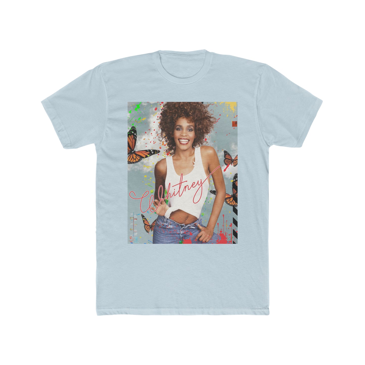 Whitney Butterfly Cotton Crew Tee