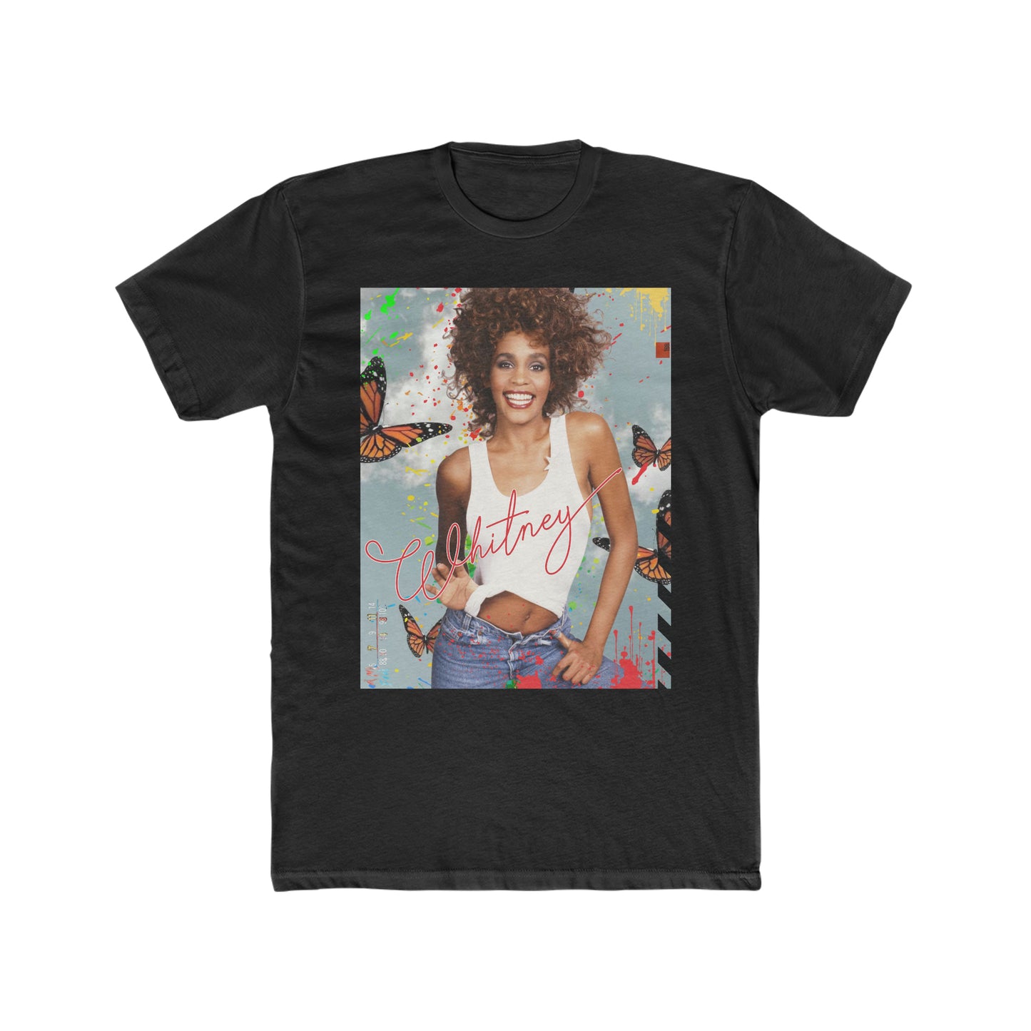 Whitney Butterfly Cotton Crew Tee
