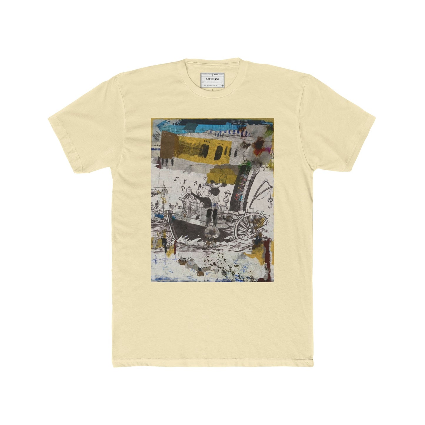 Tugboat Mick Cotton Crew Tee.