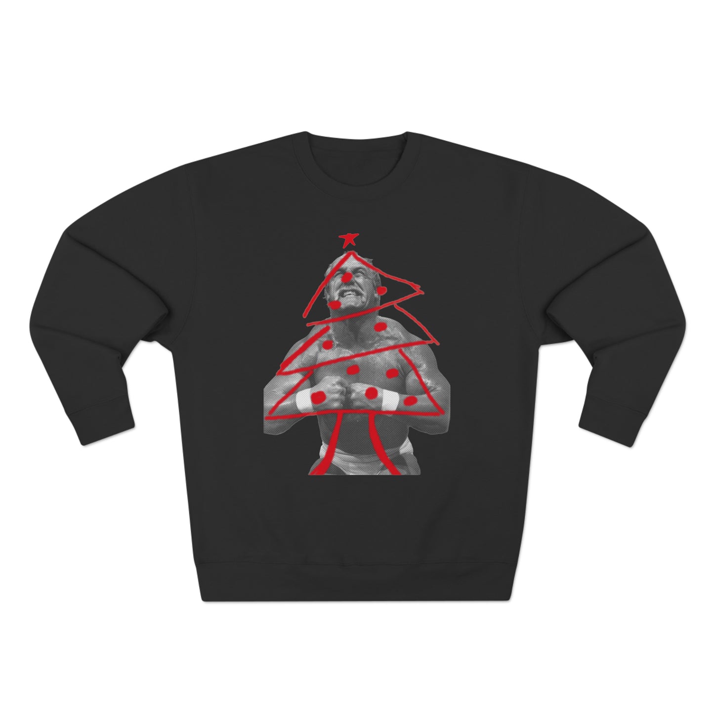 Hulkster TreePremium Crewneck Sweatshirt