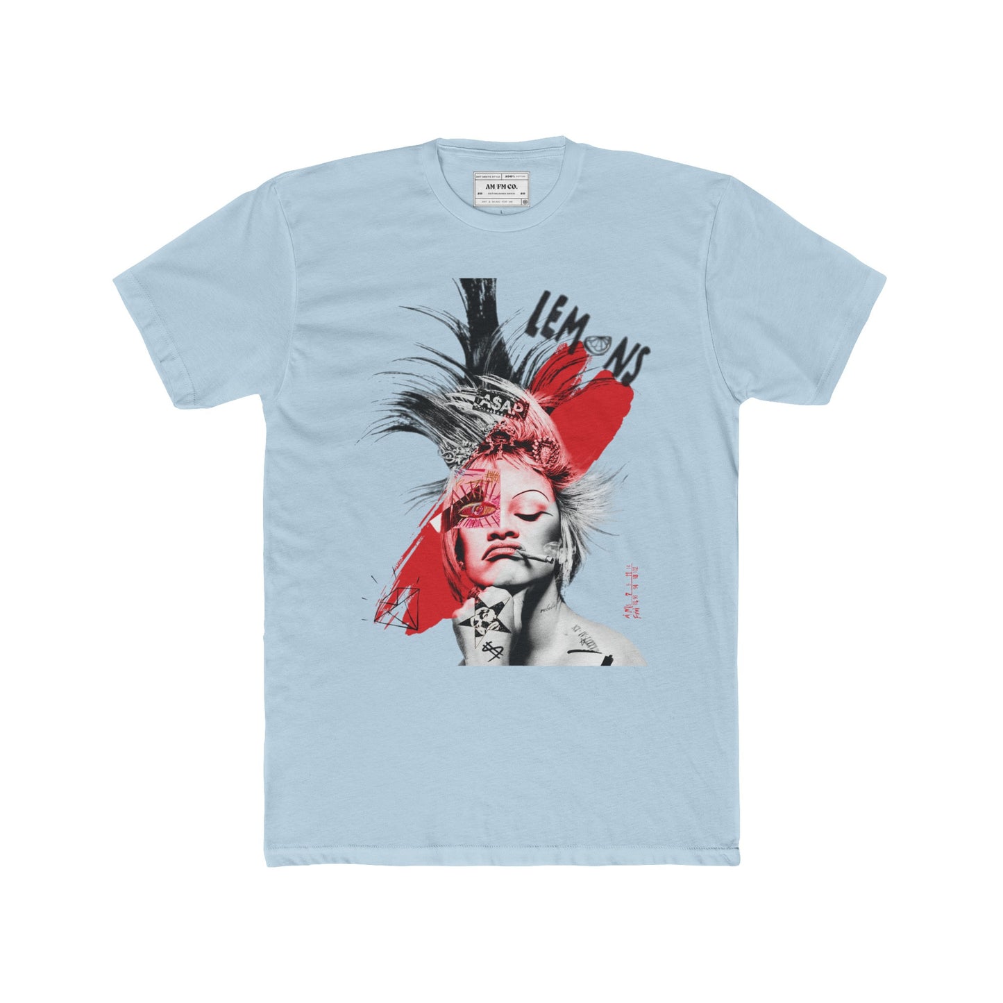 RIh Lemon Cotton Crew Tee
