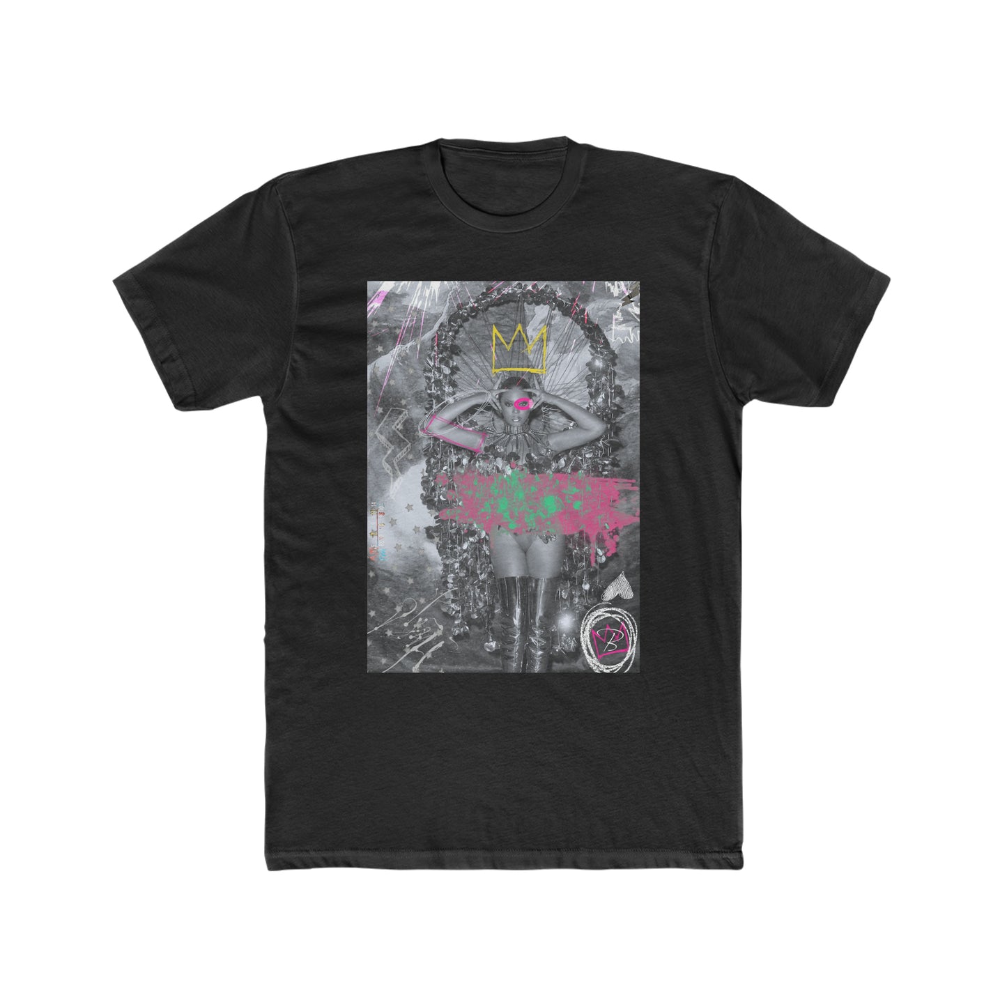 B Crown Cotton Crew Tee
