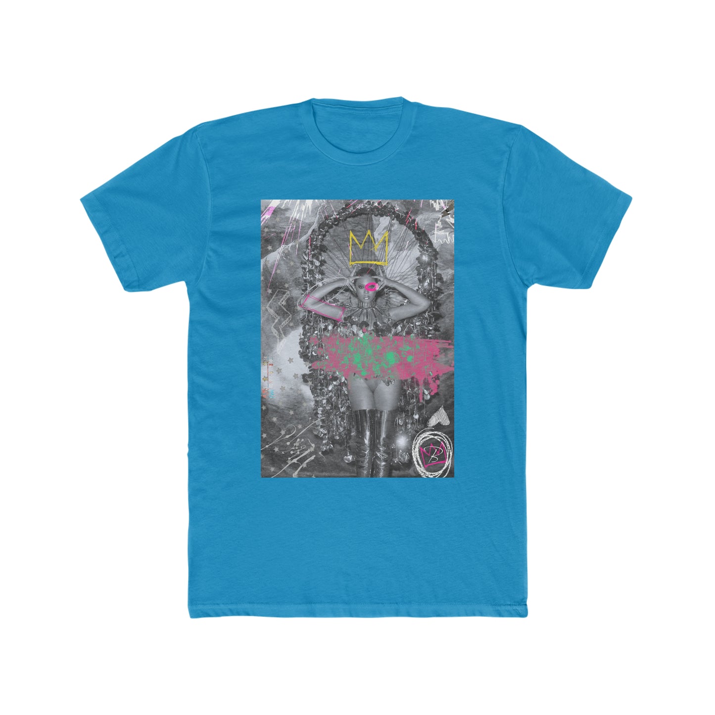 B Crown Cotton Crew Tee