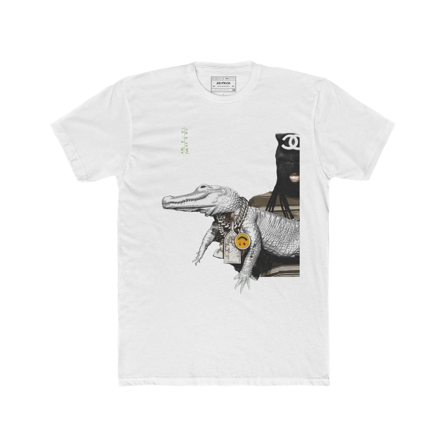 Swamp/WSG Cotton Crew Tee
