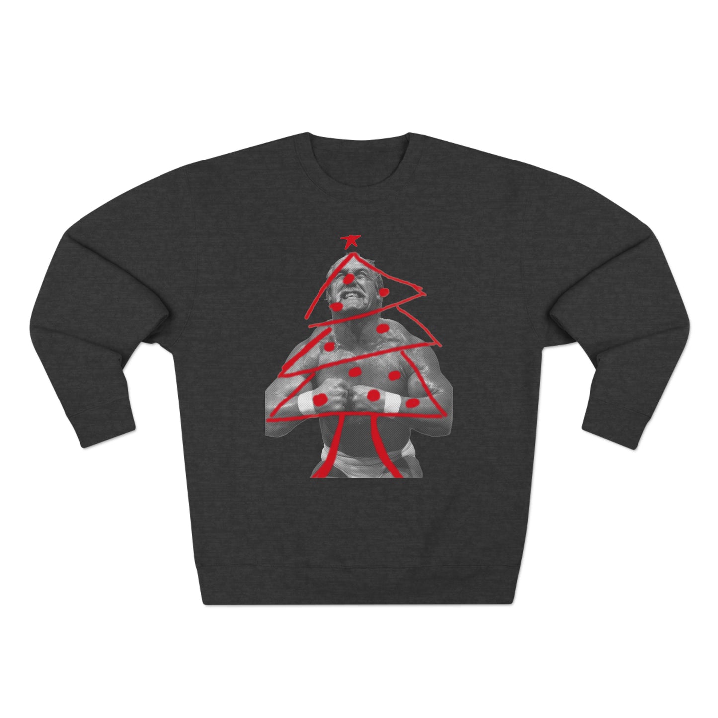 Hulkster TreePremium Crewneck Sweatshirt