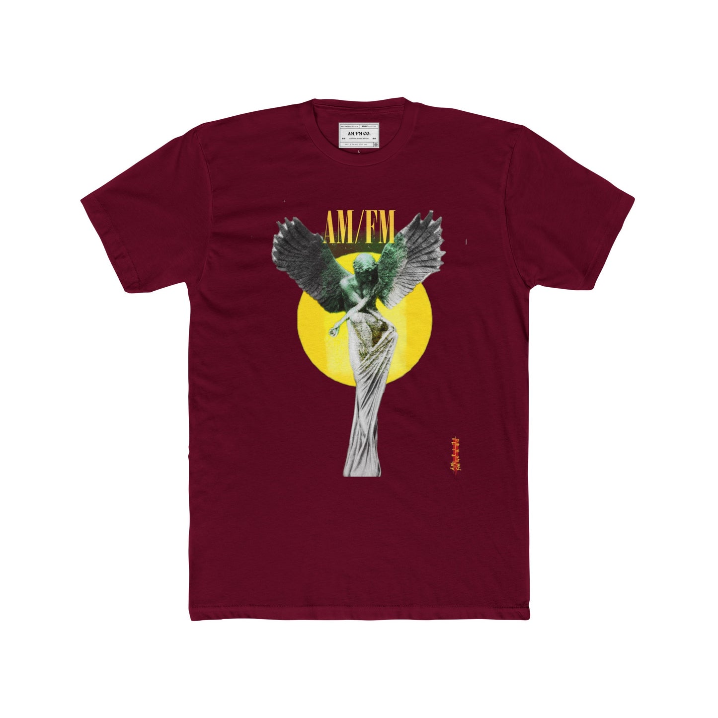 Angel Wings Cotton Crew Tee