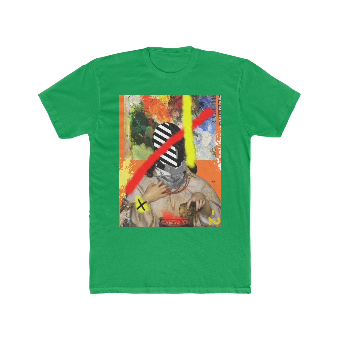No Face Cotton Crew Tee