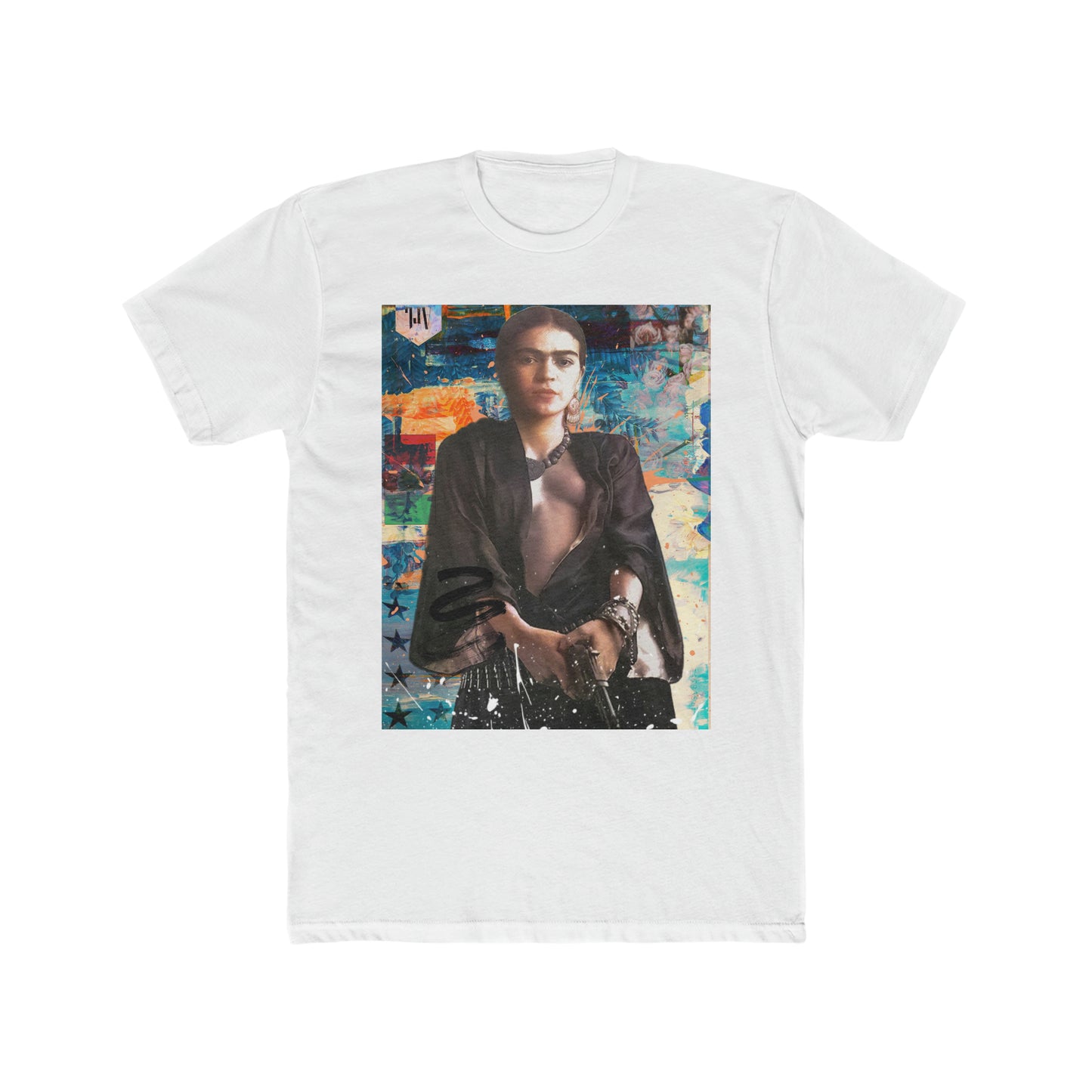 Flower FRIDA Cotton Crew Tee