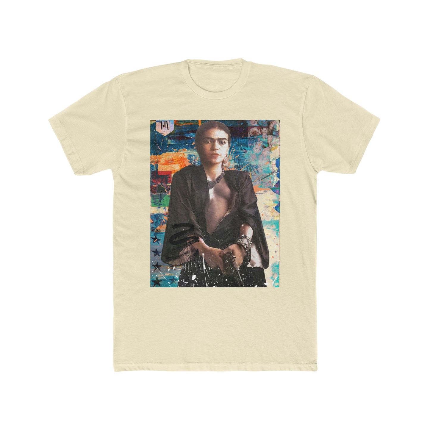 Flower FRIDA Cotton Crew Tee
