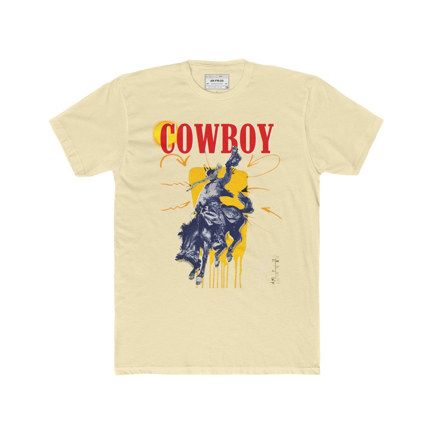 Cowboy Cotton Crew Tee